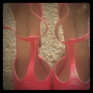 Pink heels